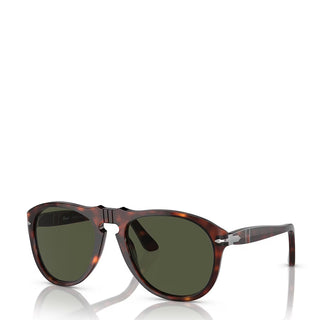 Persol 0PO0649 24/31 54 Sunglasses Crystal Havana / Green - Parasol Store