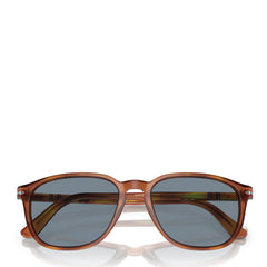 Persol 0PO3019S 96/56 55 Sunglasses Terra Di Siena / Light Blue - Parasol Store