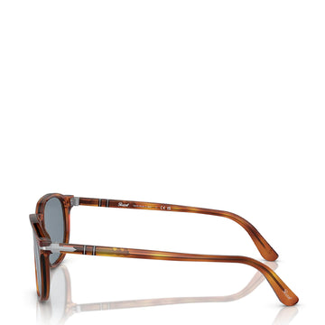 Persol 0PO3019S 96/56 55 Sunglasses Terra Di Siena / Light Blue - Parasol Store