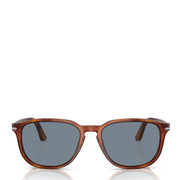 Persol 0PO3019S 96/56 55 Sunglasses Terra Di Siena / Light Blue - Parasol Store