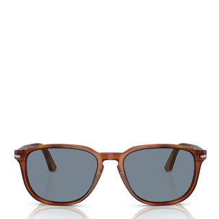 Persol 0PO3019S 96/56 55 Sunglasses Terra Di Siena / Light Blue - Parasol Store