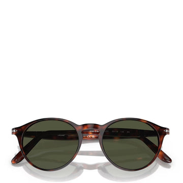 Persol 0PO3092SM 901531 52 Sunglasses Havana / Green - Parasol Store