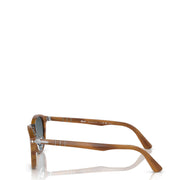 Persol 0PO3108S 960/S3 49 Sunglasses Striped Brown / Blue - Parasol Store