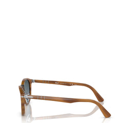 Persol 0PO3108S 960/S3 49 Sunglasses Striped Brown / Blue - Parasol Store
