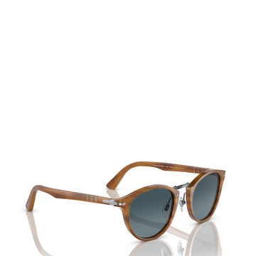 Persol 0PO3108S 960/S3 49 Sunglasses Striped Brown / Blue - Parasol Store