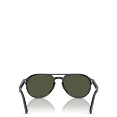 Persol 0PO3235S 95/31 55 Sunglasses Black / Green - Parasol Store