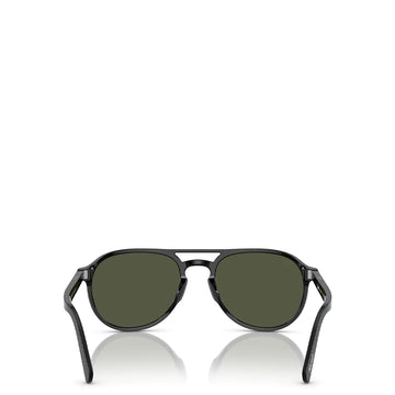 Persol 0PO3235S 95/31 55 Sunglasses Black / Green - Parasol Store