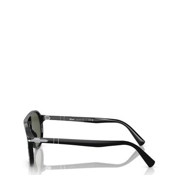 Persol 0PO3235S 95/31 55 Sunglasses Black / Green - Parasol Store