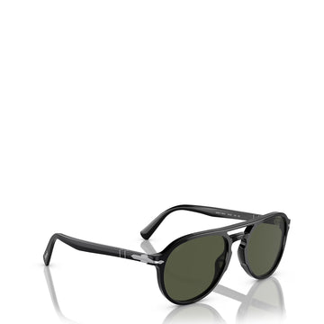 Persol 0PO3235S 95/31 55 Sunglasses Black / Green - Parasol Store