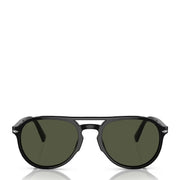 Persol 0PO3235S 95/31 55 Sunglasses Black / Green - Parasol Store