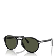 Persol 0PO3235S 95/31 55 Sunglasses Black / Green - Parasol Store