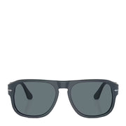 Persol Jean PO3310S Sunglasses Dusty Blue / Dark Blue Polar Lens Persol
