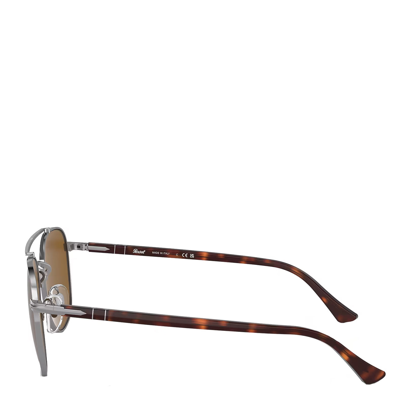 Persol PO1006S Sunglasses Gunmetal / Brown Lens Persol