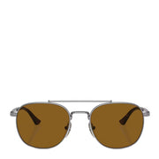 Persol PO1006S Sunglasses Gunmetal / Brown Lens Persol