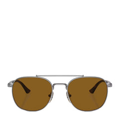Persol PO1006S Sunglasses Gunmetal / Brown Lens Persol