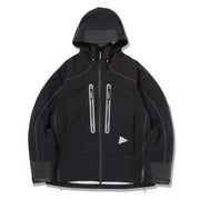 And Wander Womens Pertex Shield Rain Jacket Black And Wander