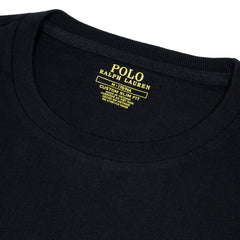 Polo Ralph Lauren Custom Slim Fit Cotton T-Shirt RL Black
