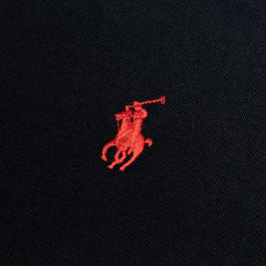 Polo Ralph Lauren Custom Slim Fit Cotton T-Shirt RL Black