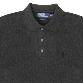 Polo Ralph Lauren Custom Slim Fit Mesh L/S Polo Windsor Heather - Parasol Store