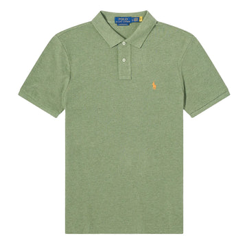 Polo Ralph Lauren The Iconic Mesh Polo Shirt Cargo Green Heather - Parasol Store