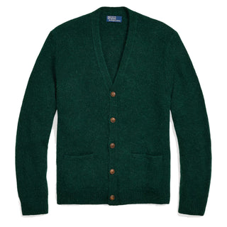 Polo Ralph Lauren Knit Cardigan Vacation Green Heather - Parasol Store