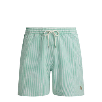 Polo Ralph Lauren 14.5 cm Traveller Swimming Trunks Key West Green Stripe - Parasol Store