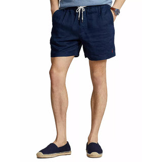 Polo Ralph Lauren 15.2 cm Polo Prepster Linen Short Newport Navy - Parasol Store