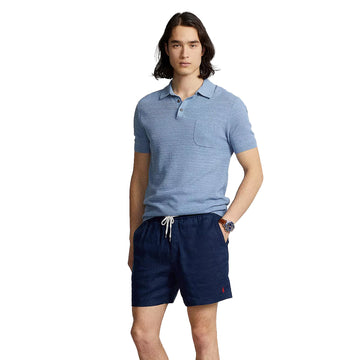 Polo Ralph Lauren 15.2 cm Polo Prepster Linen Short Newport Navy - Parasol Store
