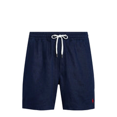 Polo Ralph Lauren 15.2 cm Polo Prepster Linen Short Newport Navy - Parasol Store