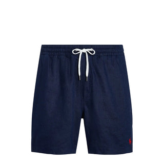 Polo Ralph Lauren 15.2 cm Polo Prepster Linen Short Newport Navy - Parasol Store