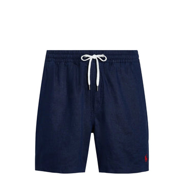 Polo Ralph Lauren 15.2 cm Polo Prepster Linen Short Newport Navy - Parasol Store