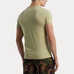 Polo Ralph Lauren 3-Pack S/S Crew Undershirt Light Olive / Classic Drab Olive / Defender Green