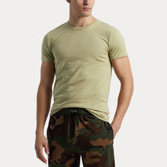 Polo Ralph Lauren 3-Pack S/S Crew Undershirt Light Olive / Classic Drab Olive / Defender Green