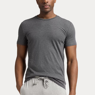 Polo Ralph Lauren 3-Pack S/S Crew Undershirt Navy / Barclay Heather / White - Parasol Store