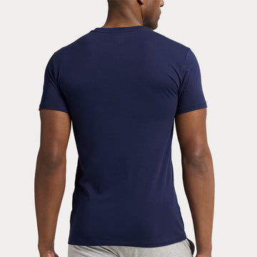 Polo Ralph Lauren 3-Pack S/S Crew Undershirt Navy / Barclay Heather / White - Parasol Store