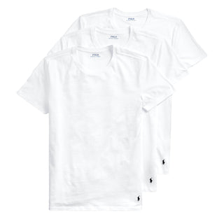 Polo Ralph Lauren 3-Pack S/S Crew Undershirt White - Parasol Store