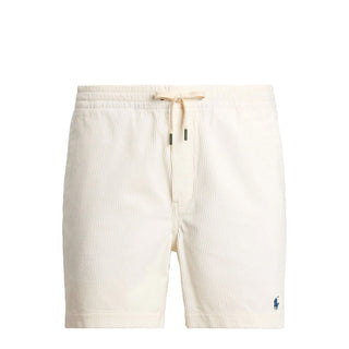 Polo Ralph Lauren 6 Inch Prepster Corduroy Short White - Parasol Store