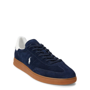 Polo Ralph Lauren Bedford Suede Trainer Navy / Deckwash White - Parasol Store