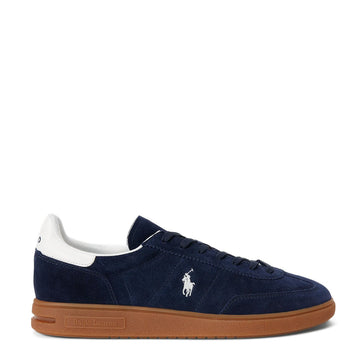 Polo Ralph Lauren Bedford Suede Trainer Navy / Deckwash White - Parasol Store