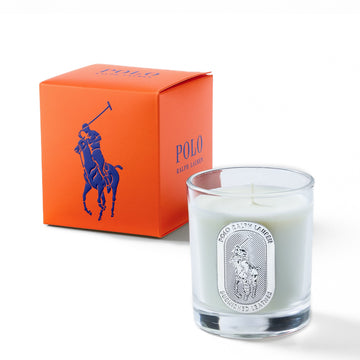 Polo Ralph Lauren Burnished Leather Candle - Parasol Store