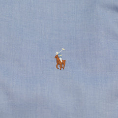 Polo Ralph Lauren Slim Fit Oxford Button Down Shirt True Blue / White - Parasol Store