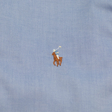 Polo Ralph Lauren Slim Fit Oxford Button Down Shirt True Blue / White - Parasol Store