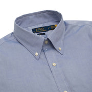 Polo Ralph Lauren Slim Fit Oxford Button Down Shirt True Blue / White - Parasol Store