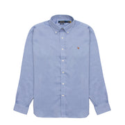 Polo Ralph Lauren Slim Fit Oxford Button Down Shirt True Blue / White - Parasol Store