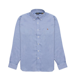Polo Ralph Lauren Slim Fit Oxford Button Down Shirt True Blue / White - Parasol Store