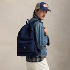 Polo Ralph Lauren Canvas Backpack Newport Navy - Parasol Store