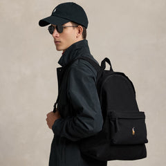 Polo Ralph Lauren Canvas Backpack Polo Black - Parasol Store