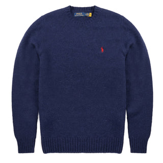 Polo Ralph Lauren Chunky Crew Knit Bright Navy - Parasol Store