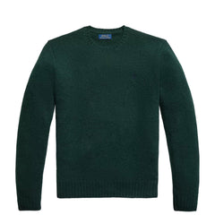 Polo Ralph Lauren Chunky Crew Knit Moss Agate - Parasol Store