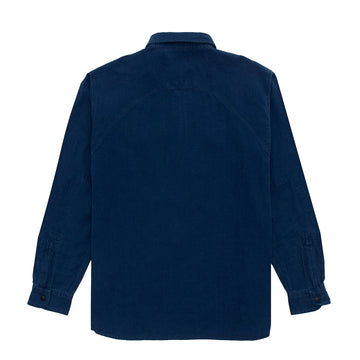 Polo Ralph Lauren Classic Fit Indigo Popover Workshirt Slub Indigo - Parasol Store